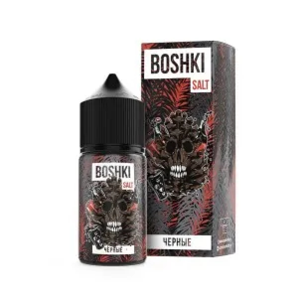 Жидкость BOSHKI Salt Черные (кола хвоя) (30 мл, 20 мг/мл) в Екатеринбурге