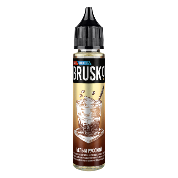 Жидкость Brusko Salt  Белый Русский 30 мл в Екатеринбурге
