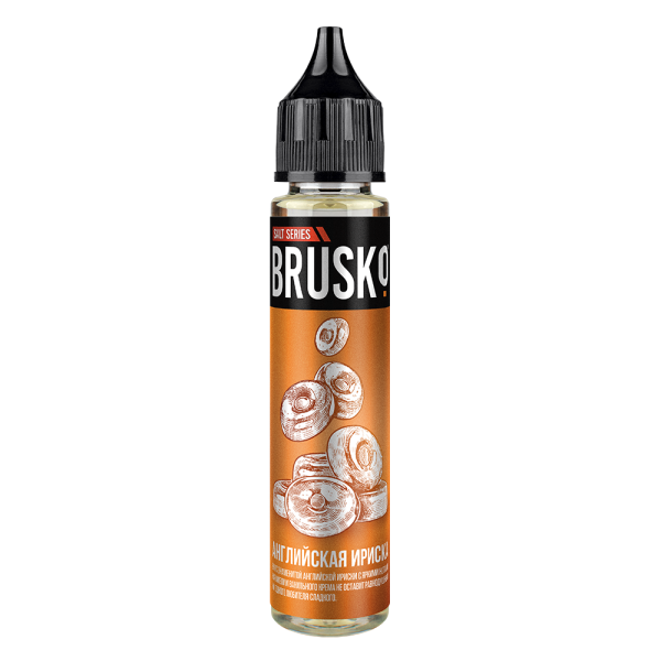 Жидкость Brusko Salt Английская Ириска 30 мл в Екатеринбурге