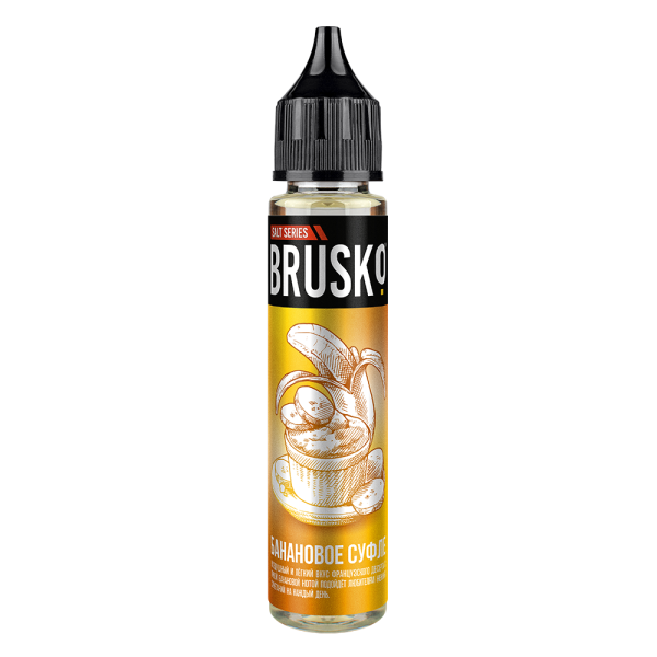 Жидкость Brusko Salt Банановое Суфле 30 мл в Екатеринбурге
