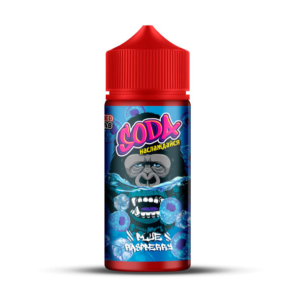 Жидкость Soda Blue Raspberry (Синяя малина) (30 мл, 20 мг/мл) в Екатеринбурге