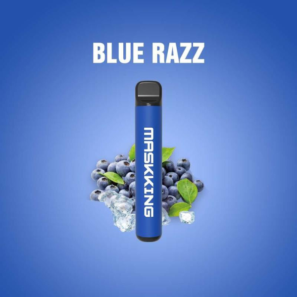 Одноразовая электронная сигарета Maskking High Pro Blue Razz (Черничный Рай) 1000 затяжек в Екатеринбурге