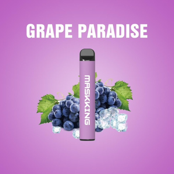 Одноразовая электронная сигарета Maskking High Pro Grape Paradise (Виноградный Рай) 1000 затяжек в Екатеринбурге