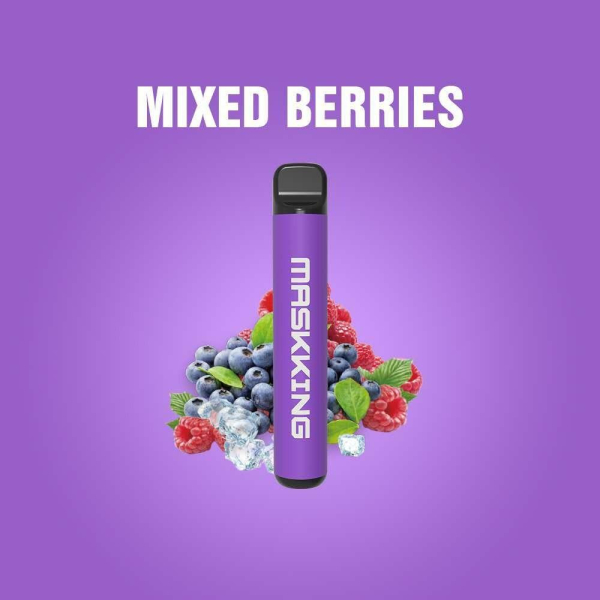 Одноразовая электронная сигарета Maskking High Pro Mixed Berries (Ягодный Рай) 1000 затяжек в Екатеринбурге