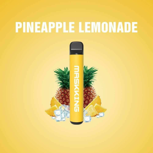 Одноразовая электронная сигарета Maskking High Pro Pineapple Lemonade (Ананасовый Лёд) 1000 затяжек в Екатеринбурге