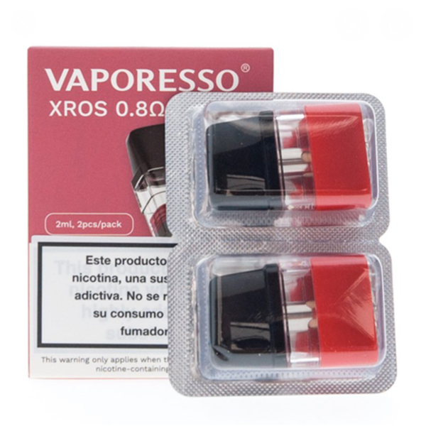 Упаковка картриджей Vaporesso XROS Series 0.8 ohm Pod 2 ml (в упаковке 2 шт) в Екатеринбурге