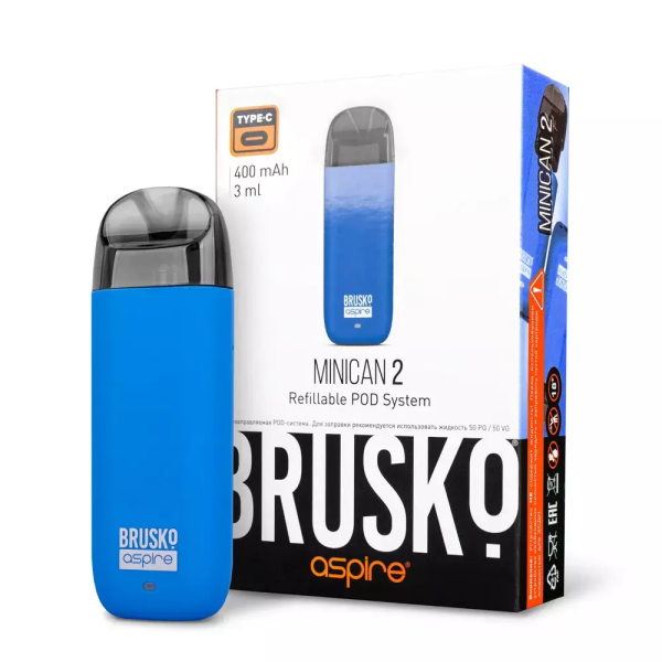 Brusko MINICAN 2 (400 мАч, Синий) в Екатеринбурге