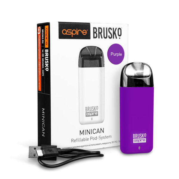 Brusko MINICAN 2 (400 мАч, Фиолетовый) в Екатеринбурге