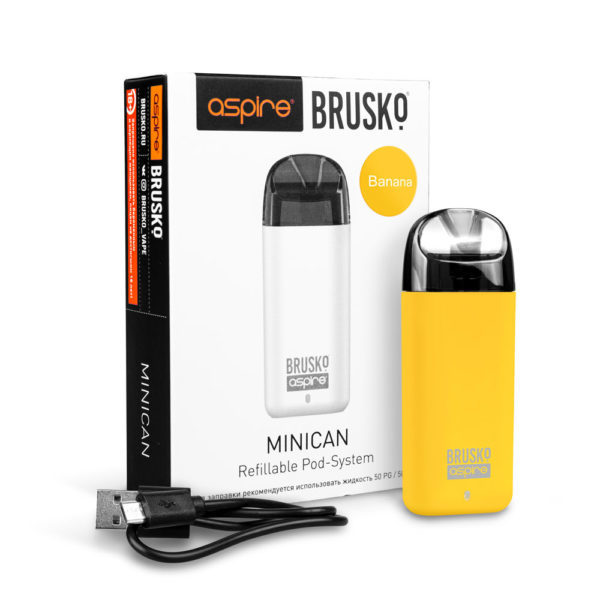 Brusko MINICAN plus (850 мАч, Желтый) в Екатеринбурге