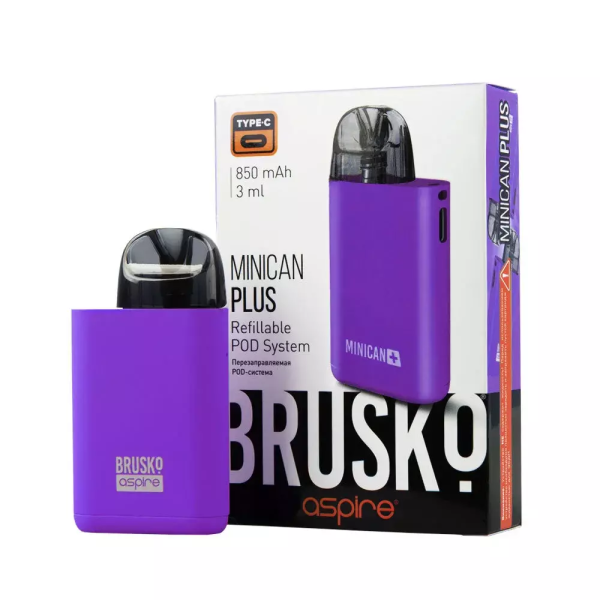 Brusko MINICAN plus (850 мАч, Фиолетовый) в Екатеринбурге