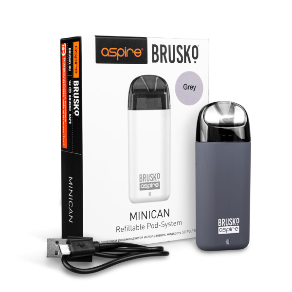 Brusko MINICAN (350 мАч, Серый) в Екатеринбурге