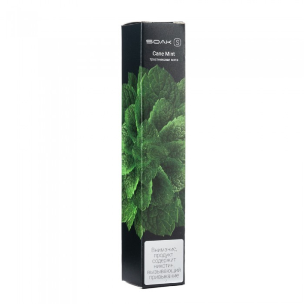 SOAK S Cane Mint (Тростниковая мята), 2500 тяг в Екатеринбурге
