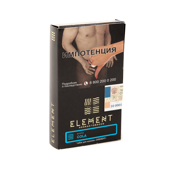 Табак ELEMENT ВОДА COLA 25 гр в Екатеринбурге