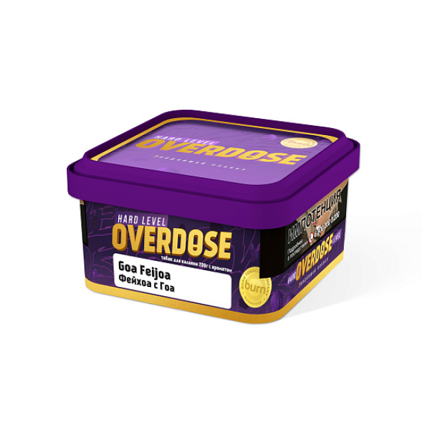 Табак OVERDOSE GOA FEIJOA 200 гр в Екатеринбурге