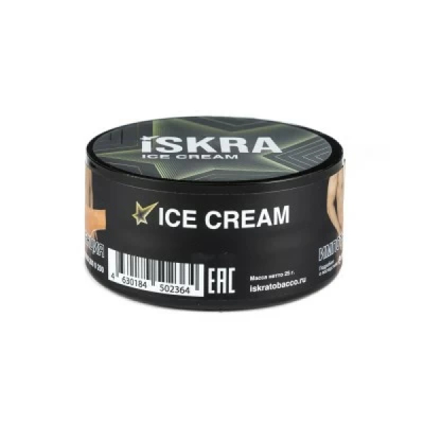 Табак Iskra Ice Cream (Сливочное мороженое) 25 гр в Екатеринбурге