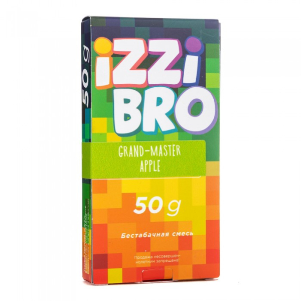 Смесь IZZIBRO GRAND master Apple (Ледяное Зеленое Яблоко) 50 гр в Екатеринбурге