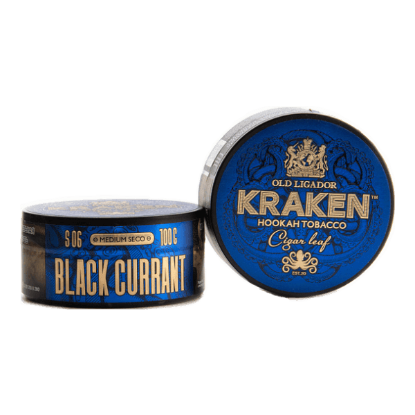 Табак Kraken Medium Seco Black Currant (Черная Смородина) 100 гр в Екатеринбурге