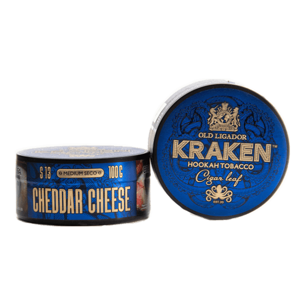 Табак Kraken Medium Seco Cheddar Cheese (Сыр Чеддер) 100 гр в Екатеринбурге
