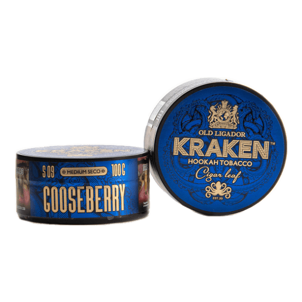 Табак Kraken Medium Seco Goozeberry (Крыжовник) 100 гр в Екатеринбурге