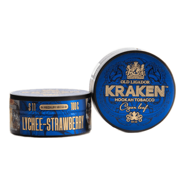 Табак Kraken Medium Seco Lychee strawberry (Личи и клубника) 100 гр в Екатеринбурге