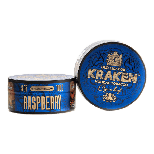 Табак Kraken Medium Seco Raspberry (Малина) 100 гр в Екатеринбурге