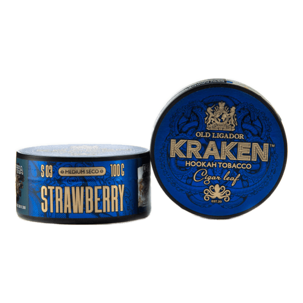 Табак Kraken Medium Seco Strawberr (Клубника) 100 гр в Екатеринбурге