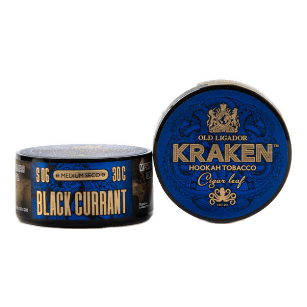 Табак Kraken Medium Seco Black Currant (Черная смородина) 30 гр в Екатеринбурге