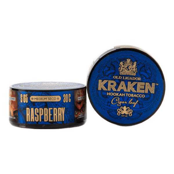 Табак Kraken Medium Seco Raspberry (Малина) 30 гр в Екатеринбурге