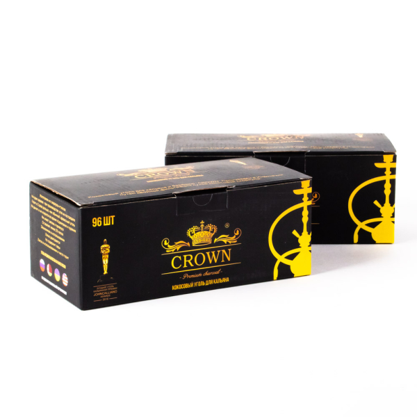 Уголь Crown Кокосовый 96 Шт (22 Мм) в Екатеринбурге