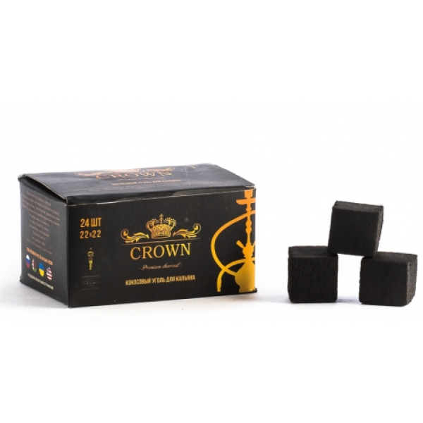 Уголь Crown Кокосовый 24 Шт (22 Мм) в Екатеринбурге