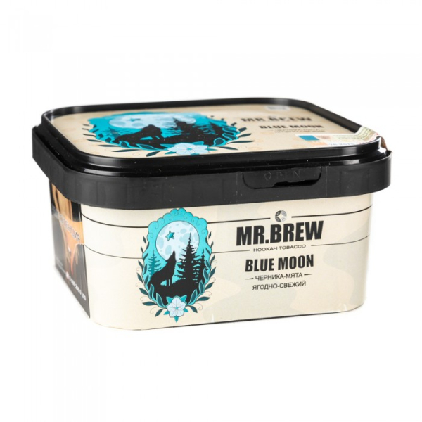 Табак Mr Brew Blue Moon (Черника с мятой) 200 гр в Екатеринбурге