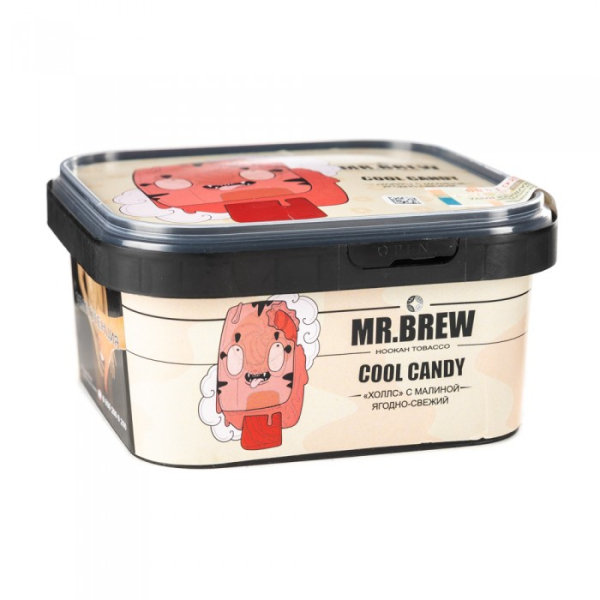 Табак Mr Brew Cool Candy (Малиновый холлс) 200 гр в Екатеринбурге