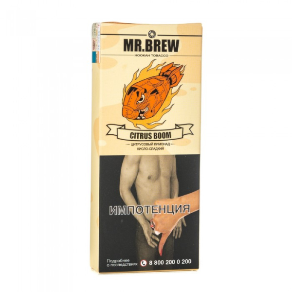 Табак Mr Brew Citrus Boom (Цитрусовый лимонад) 40 гр в Екатеринбурге