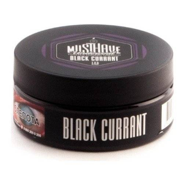 Табак Must Have Black Currant 125 грамм в Екатеринбурге