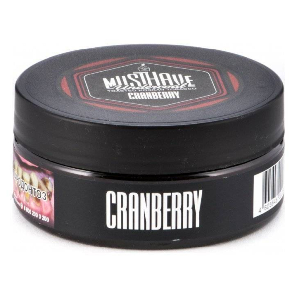 Табак Must Have Cranberry 125 грамм в Екатеринбурге