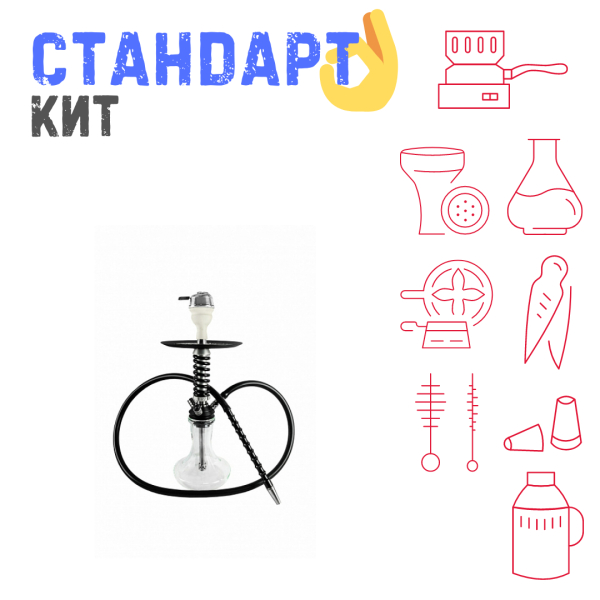 Набор с кальяном  Mamay Customs Micro Coilovers Silver СТАНДАРТ в Екатеринбурге