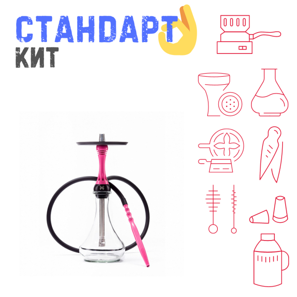Набор с кальяном  Alpha Hookah X Rose СТАНДАРТ в Екатеринбурге
