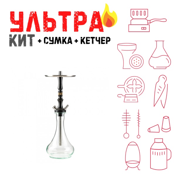 Набор с кальяном  Maklaud Dzen F/Sr ВСЕ ВКЛЮЧЕНО в Екатеринбурге