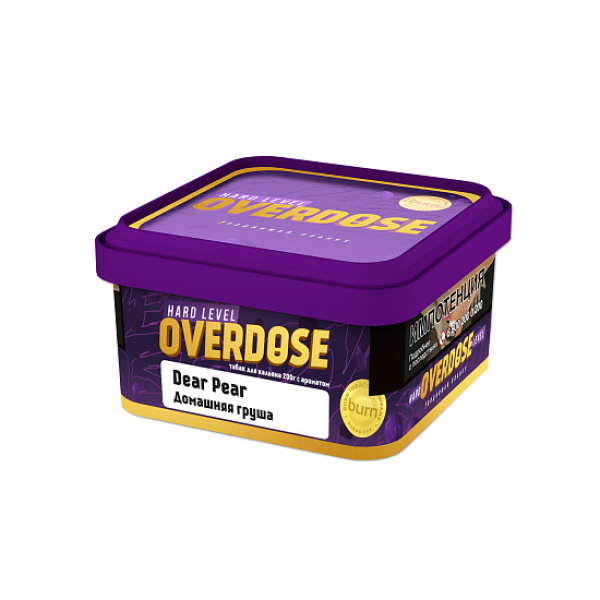 Табак OVERDOSE Dear Pear 200 гр в Екатеринбурге