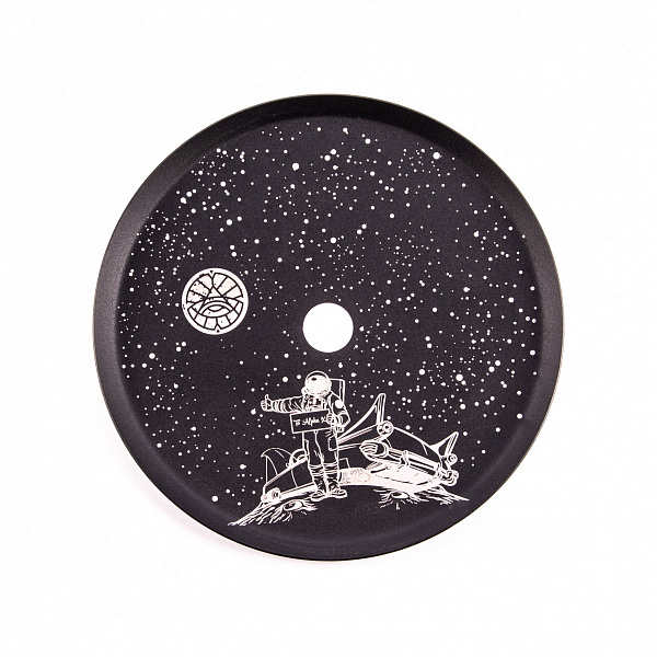 Блюдце №11 Alpha Hookah (Черный,Белый) в Екатеринбурге