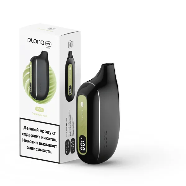 Plonq Max Smart Зеленый Чай (8000 Затяжек) 20 Мг в Екатеринбурге