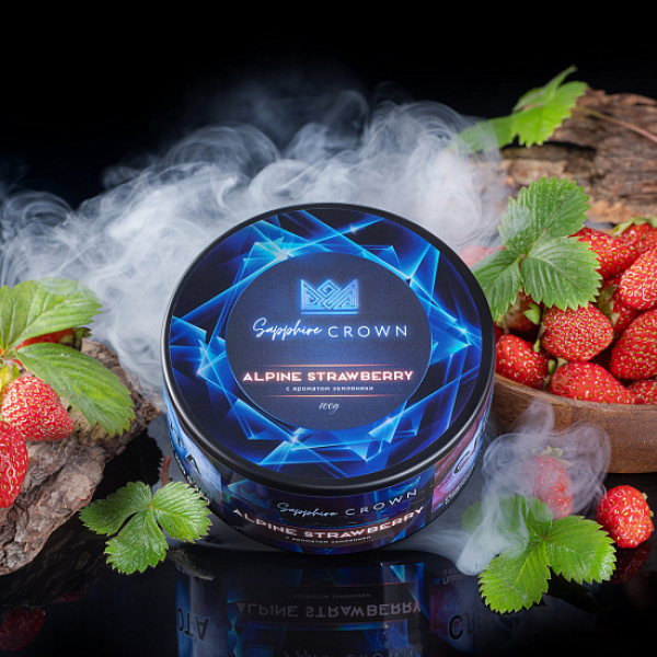 Табак Sapphire Crown Alphin Strawberry (Клубника) 100 гр в Екатеринбурге