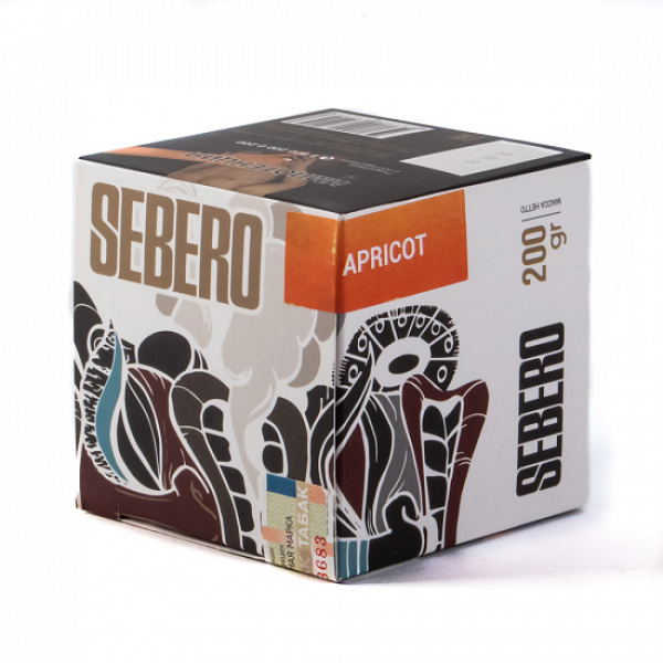 Табак SEBERO APRICOT 200 грамм в Екатеринбурге