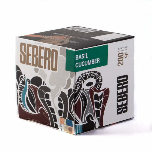 Табак SEBERO BASIL CUCUMBER 200 грамм в Екатеринбурге