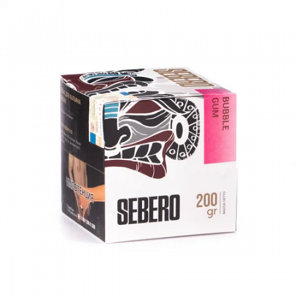 Табак SEBERO BUBBLE GUM 200 грамм в Екатеринбурге