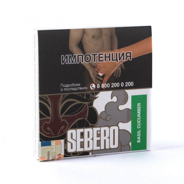 Табак SEBERO BASIL CUCUMBER 40 грамм в Екатеринбурге