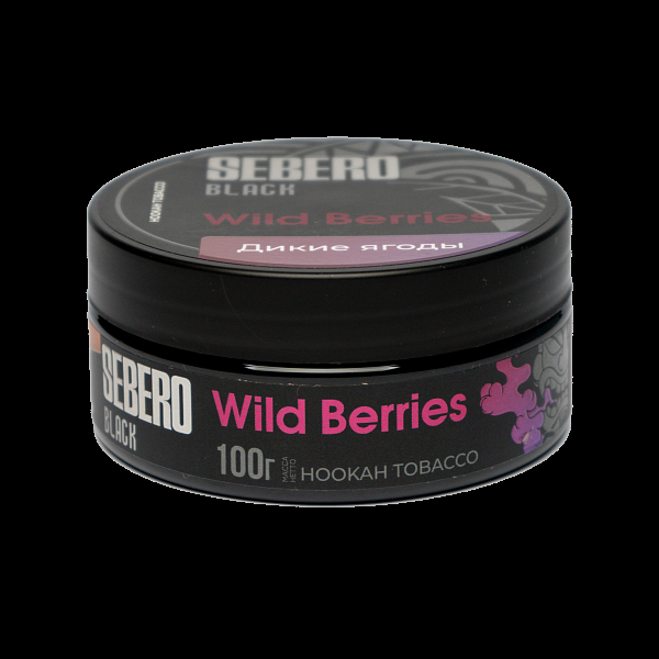 Табак SEBERO BLACK WILD BERRIES 100 гр в Екатеринбурге