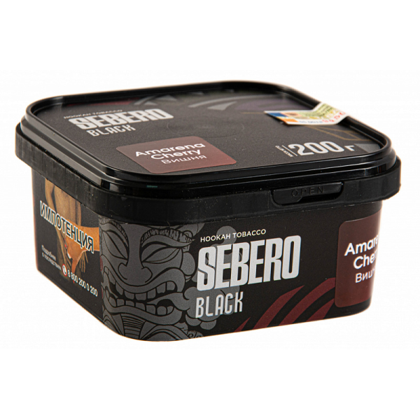 Табак SEBERO BLACK AMARENA CHERRY 200 гр в Екатеринбурге