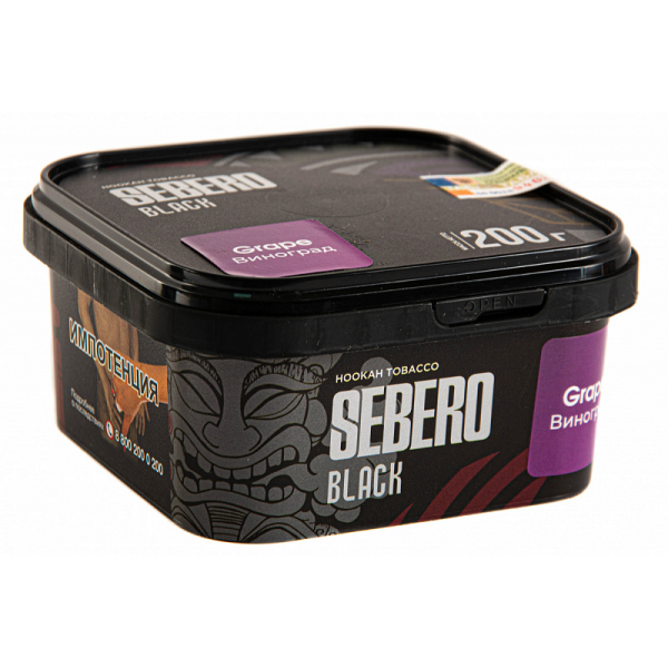 Табак SEBERO BLACK GRAPE 200 гр в Екатеринбурге