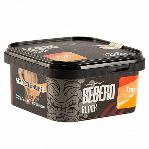 Табак SEBERO BLACK TOP 200 гр в Екатеринбурге